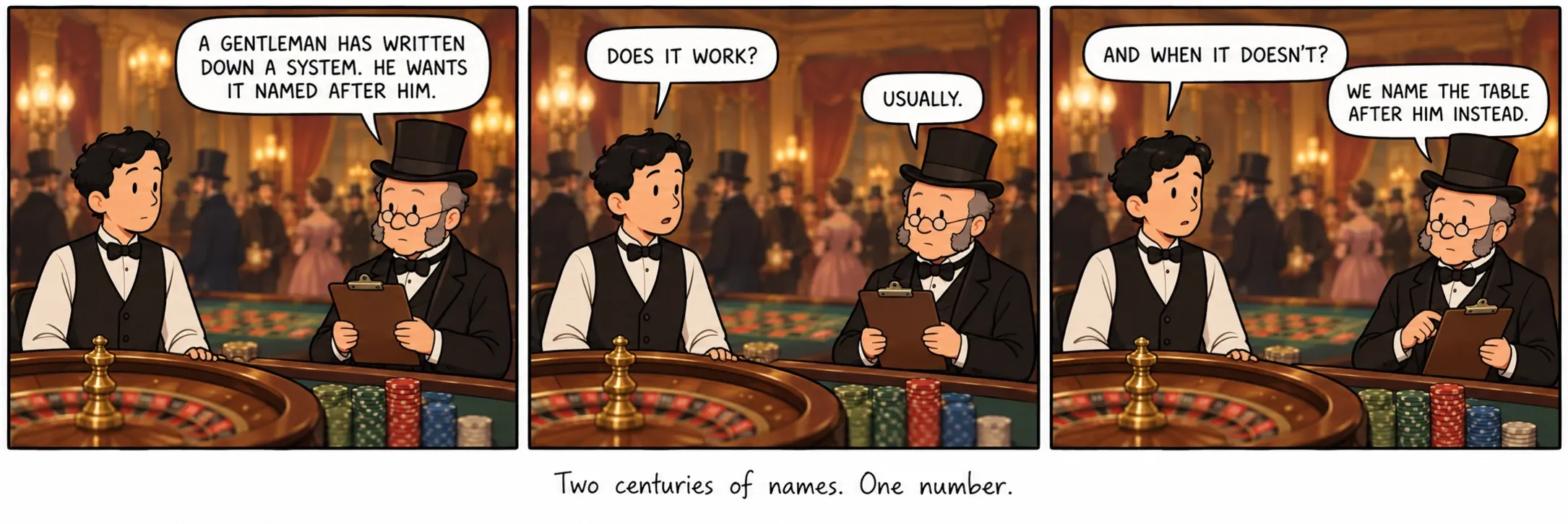 Dois séculos de nomes. Um só número.